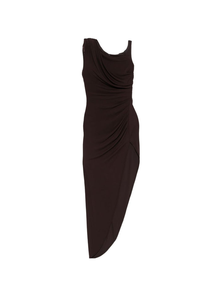 Elisabetta Franchi Dresses - Dark chocolate | 929c0e20e5ffc9af1a0a08756907cddf074e48de