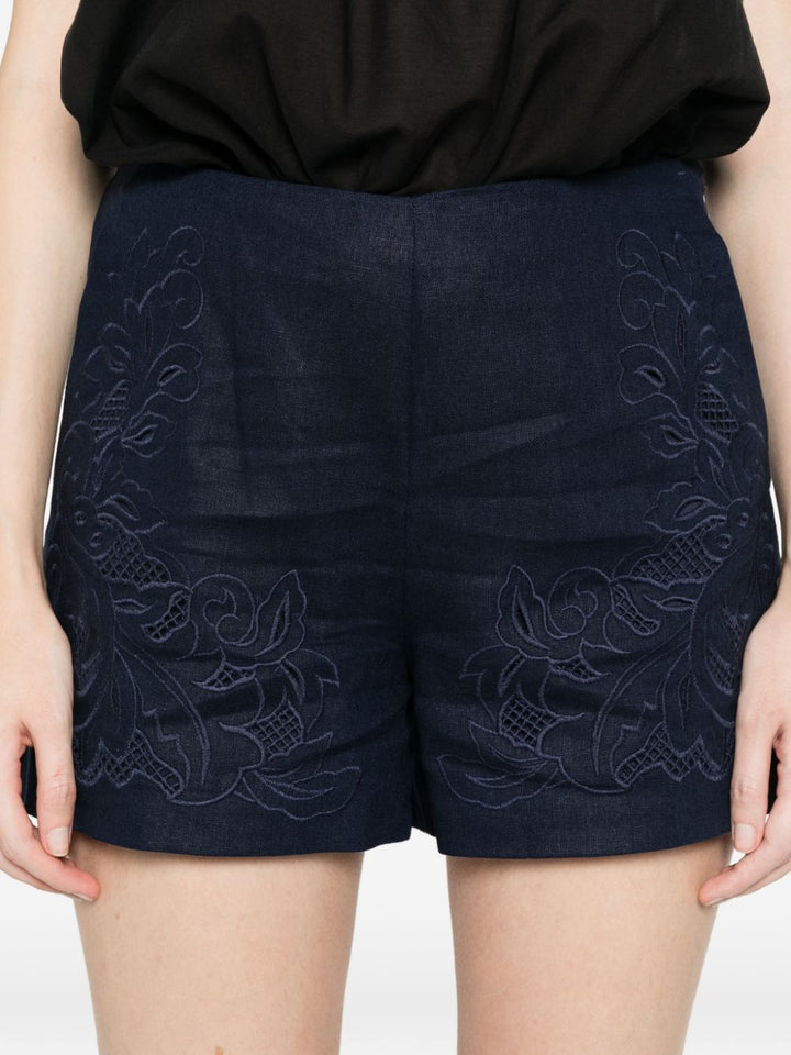 Twin-Set Shorts - Blue night | 8f6563feba6213f8fc289ea8fa94ab4945513358