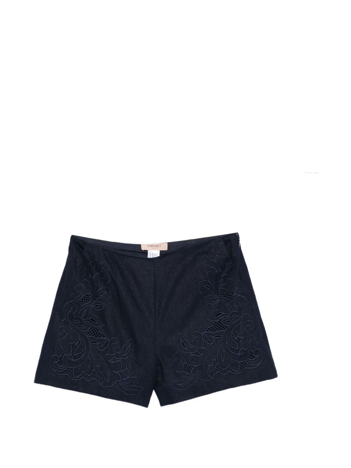 Twin-Set Shorts - Blue night | c6ba48a226be1720e767fd54e31dda5524fafcb2
