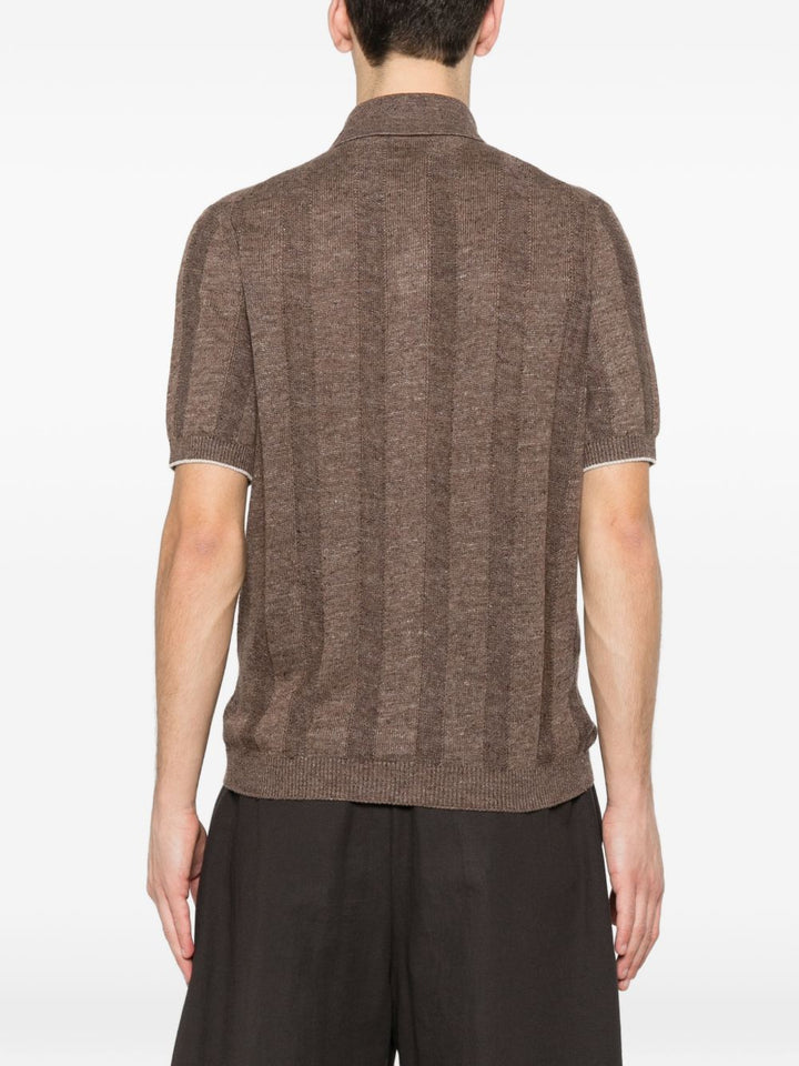 Brunello Cucinelli Shirts - Nocciola+yuta | 9f7f5cdc85ad10382e4e30f5cc5952ff9a5230d3