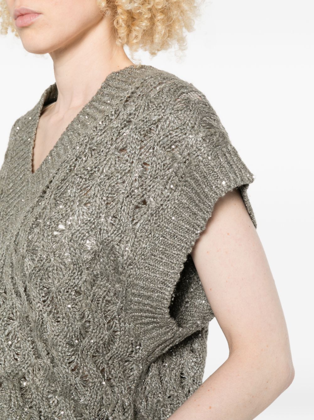 Brunello Cucinelli Sweaters - Light and natural | 233a775c7462f9c3f7ea103ebb8c78dc03292ac9