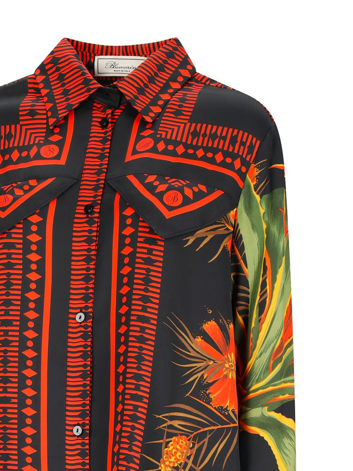 Blumarine Dresses - Black /orange | a5c18b937213fd94ae8aa6c285108fad44deafa5