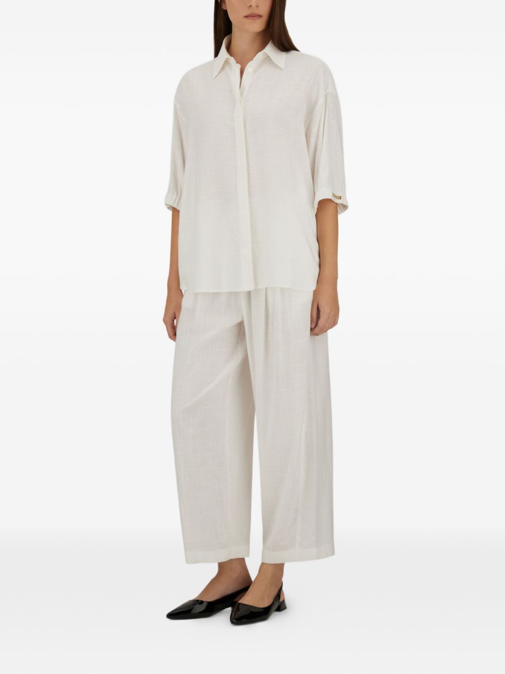 Herno Trousers - Light and natural | 668847c32155400348ae929be1ba54c665b6b30c