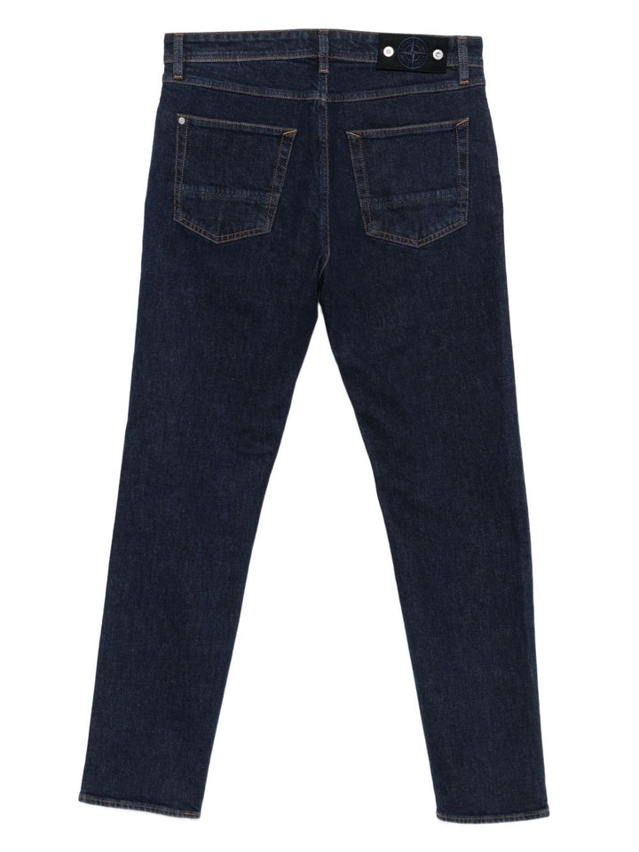 Stone Island Trousers - Blue rinse | ad786d2931d301eb60f24a706ef32aaaeb1c6ca5