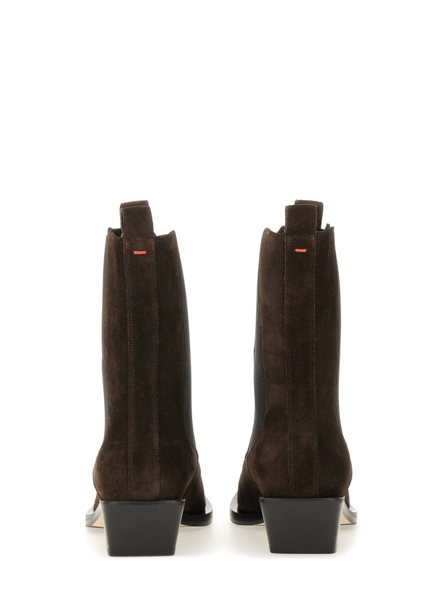 Aeyde Boots - Brown | Wanan Luxury