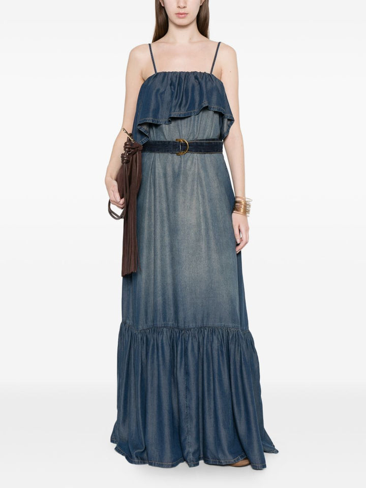 Pinko Dresses - Denim medio-scuro | 1138da1606767bdc2b36c57fe3f56abf191b1073