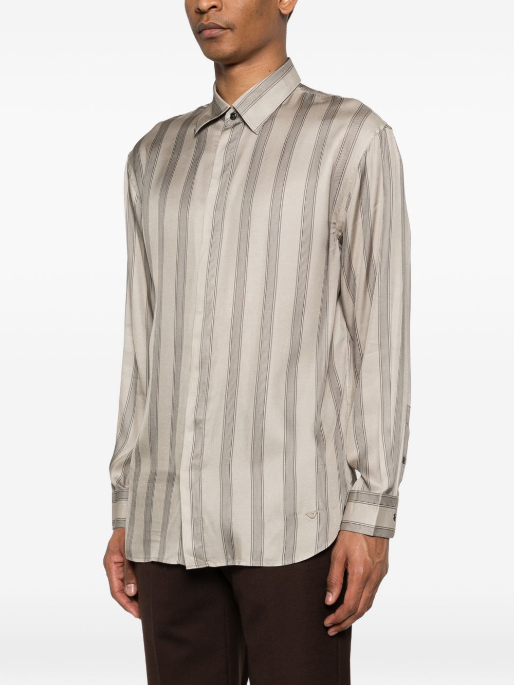 Giorgio Armani Shirts - Chiari e Naturali | 88e3e863aac7f614bf989aadc6af6fa9184ec037