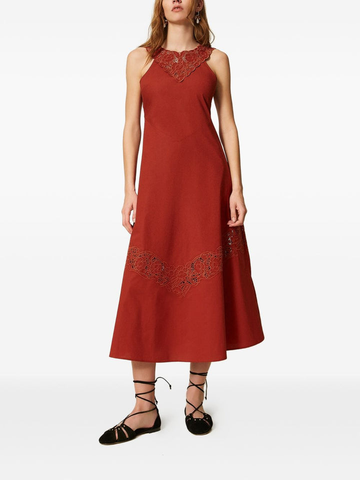 Twin-Set Dresses - Brown henna | ade30b80f475776732ec5f7b16504beebf1d30e6