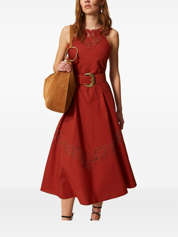 Twin-Set Dresses - Brown henna | aacbe8a371d81ee1bcbbce6a954b5a53d56b92dc