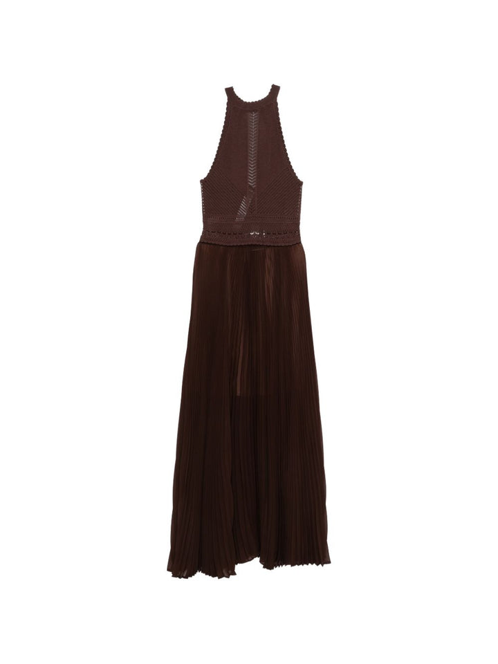 Twin-Set Dresses - Coffee liquer | ec70b47fb24492fc12bc1c4ad0c8baffd6ad7a83
