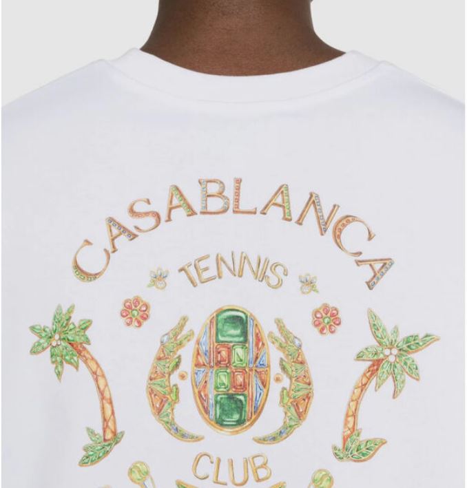 Casablanca T-shirts and Polos - Chiari e Naturali | 85d7d32bf9c1d28493a9a64ea32bf003ee0bebb4