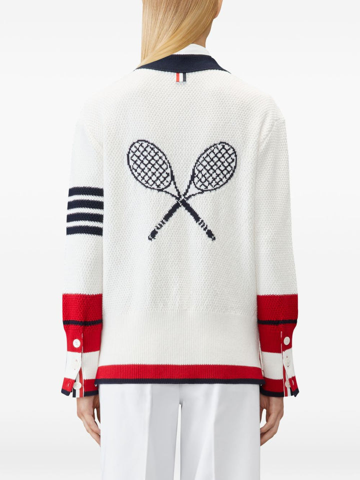 Thom Browne Sweaters - Chiari e Naturali | 232f481e45c7feef2201f9459ac39d01bd00cc20