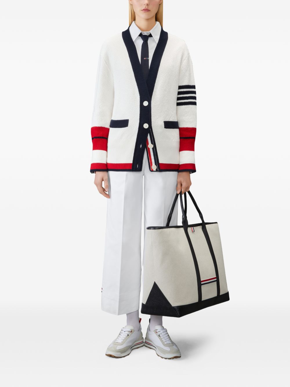 Thom Browne Sweaters - Chiari e Naturali | 832e9f1e6b7bcd30de11601534c17124f700c9e9