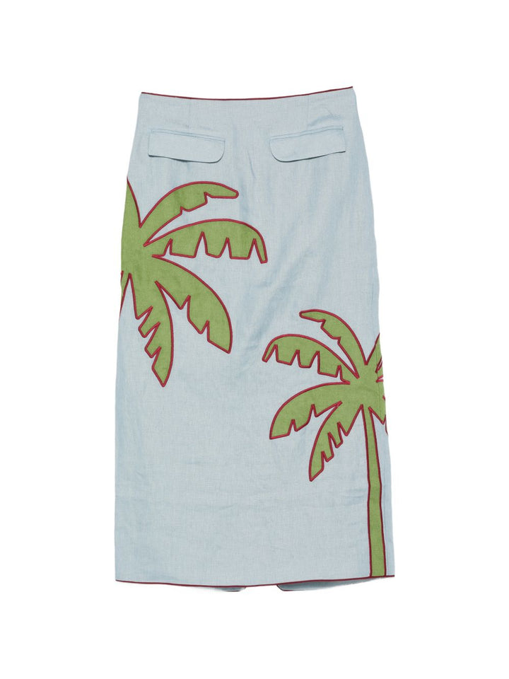 Farm Rio Skirts - Blue and green | 40e5b02f1357883abd94ef9486dc73fb45f05698