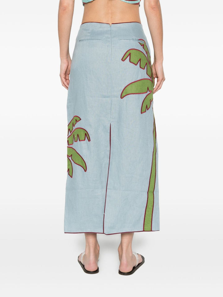 Farm Rio Skirts - Blue and green | 7ab22341b2e8ac7c047248cd54318e4320affdff