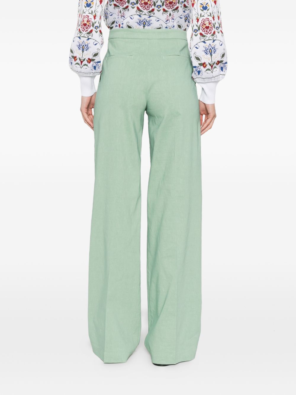 Pinko Trousers - Blue and green | 1305f025492483617d2f814198a7f5cb289f7dbd