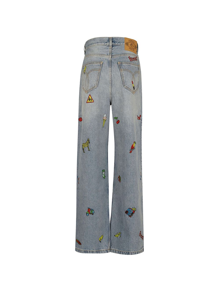 Fiorucci Jeans - Blue and green | 87e8e007a3435b7d8f98ed56fd02a10056613d2c