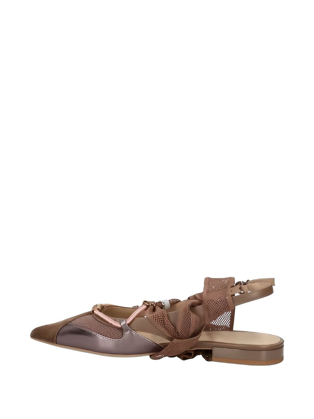 Pinko Flat shoes - Brown | 4f8fb82657261bcdca05487fed9843a3c81eb28b