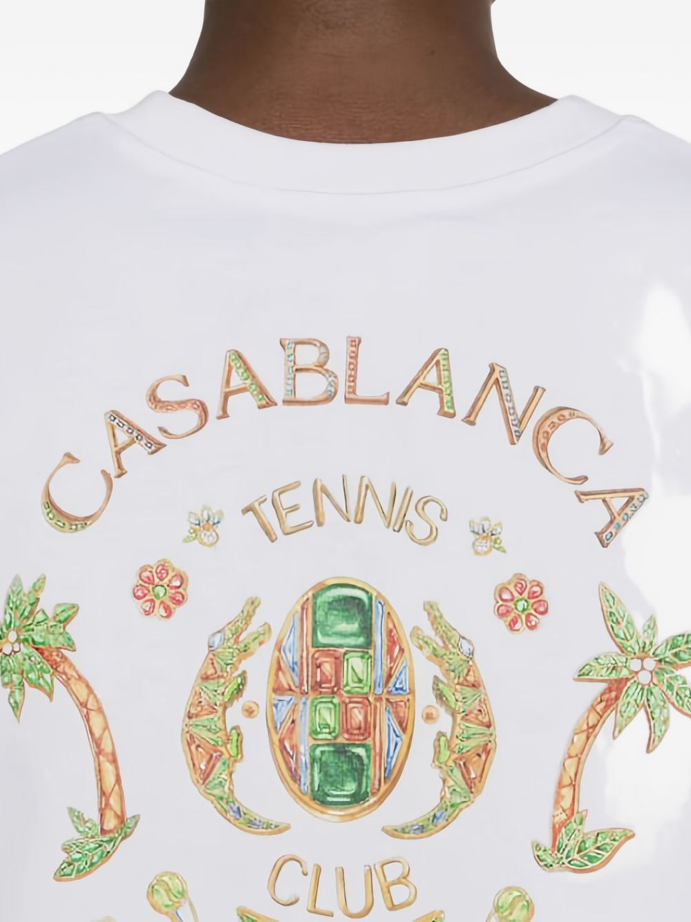 Casablanca T-shirts and Polos - Chiari e Naturali | 8aeb15662de25f54bcb741cacd500f637a07896d