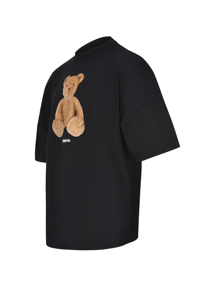 Palm Angels T-shirts and Polos - Black brown | 42a6e05659a34fa893cf370afd217c51ad05cfdd