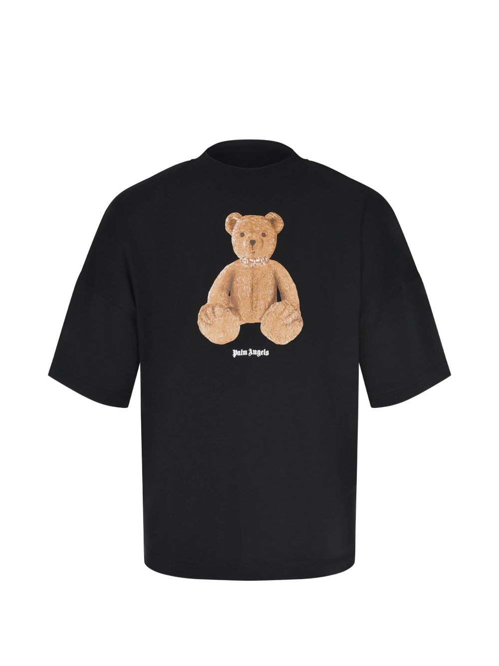 Palm Angels T-shirts and Polos - Black brown | 19294938e03cf2de55c156db8a8dd34df915610c