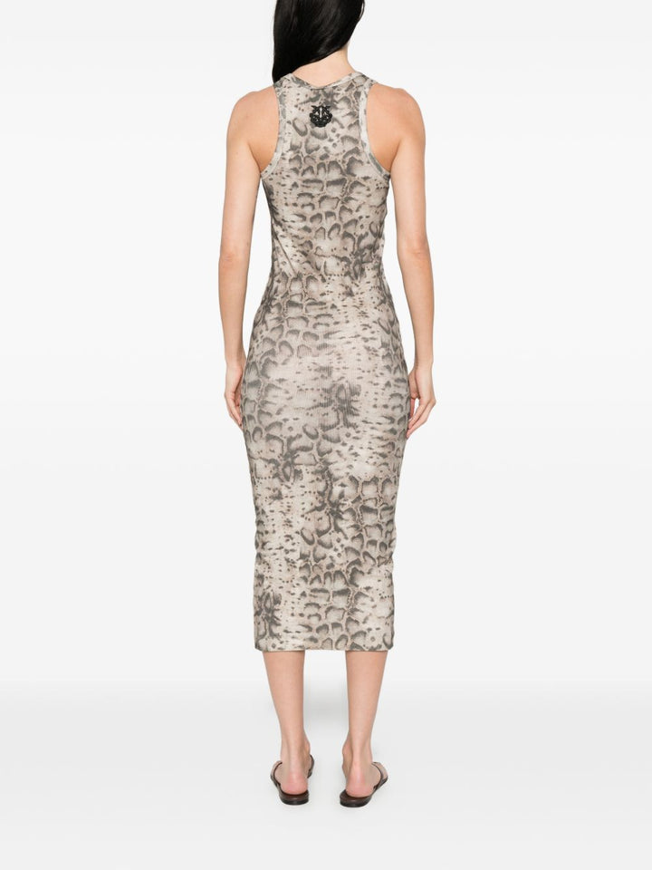 Pinko Dresses - Beige nero | 006a7f84a5035de876c92cf19a9dd051dccdc6e9