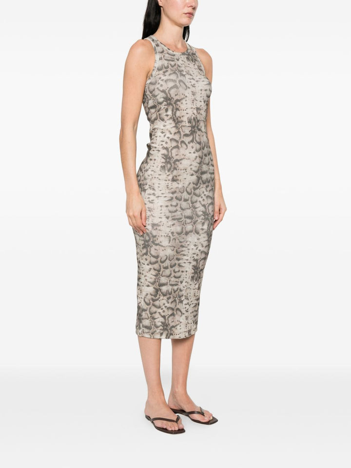 Pinko Dresses - Beige nero | 10c329aa8c18c607a2b3e924f73947f8f52f8ec6