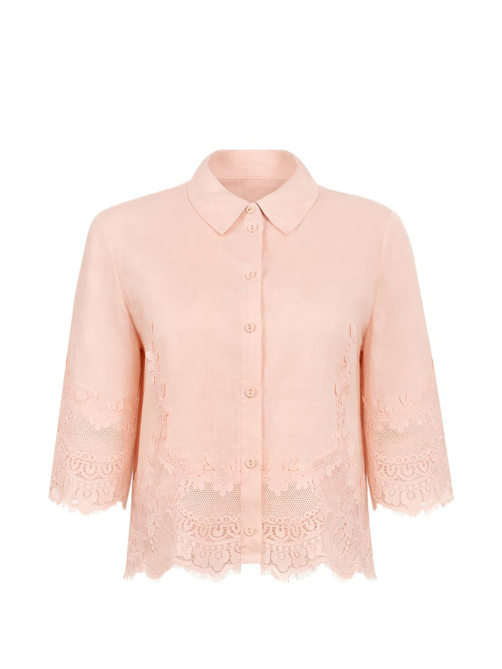 Twin-Set Shirts - Pearl rose | 473f5f605ad42e4935b5662b63f454965cf7ec27