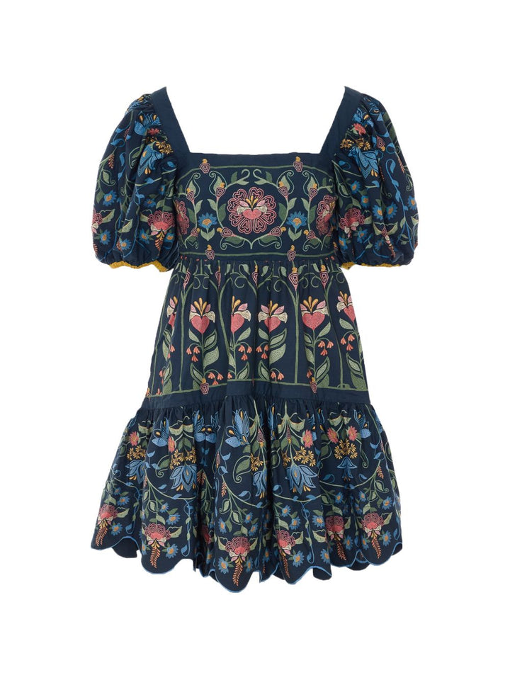 Farm Rio Dresses - Garden bnavy blue | 3c028383522119062b61430fd8cc14a3eaf67f78
