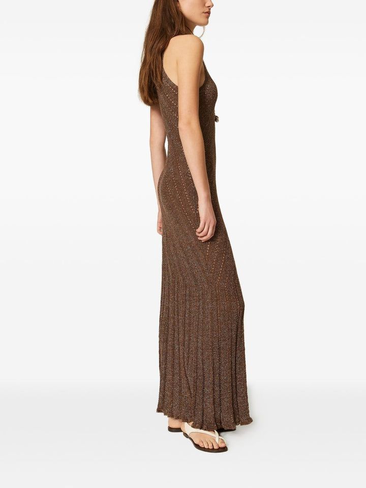 Twin-Set Dresses - Coffee liquer lurex | 3d6c9de6dc74734c7fb0ba070114b4a57bc2623f
