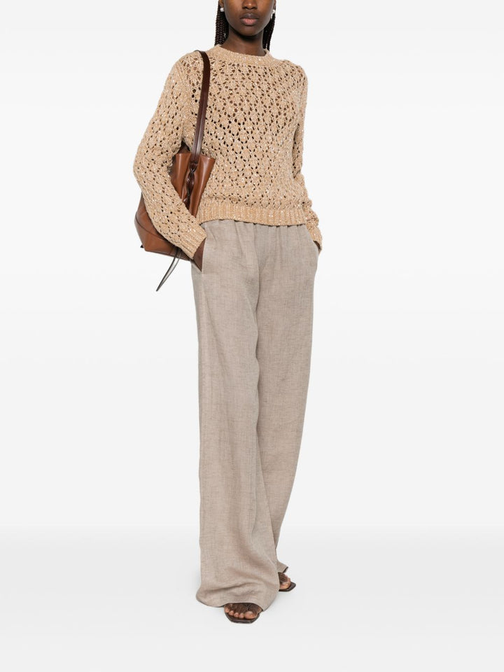 Fabiana Filippi Trousers - Marroni | b03397f2db17cc0bc83e9ef318efe135b11f5464