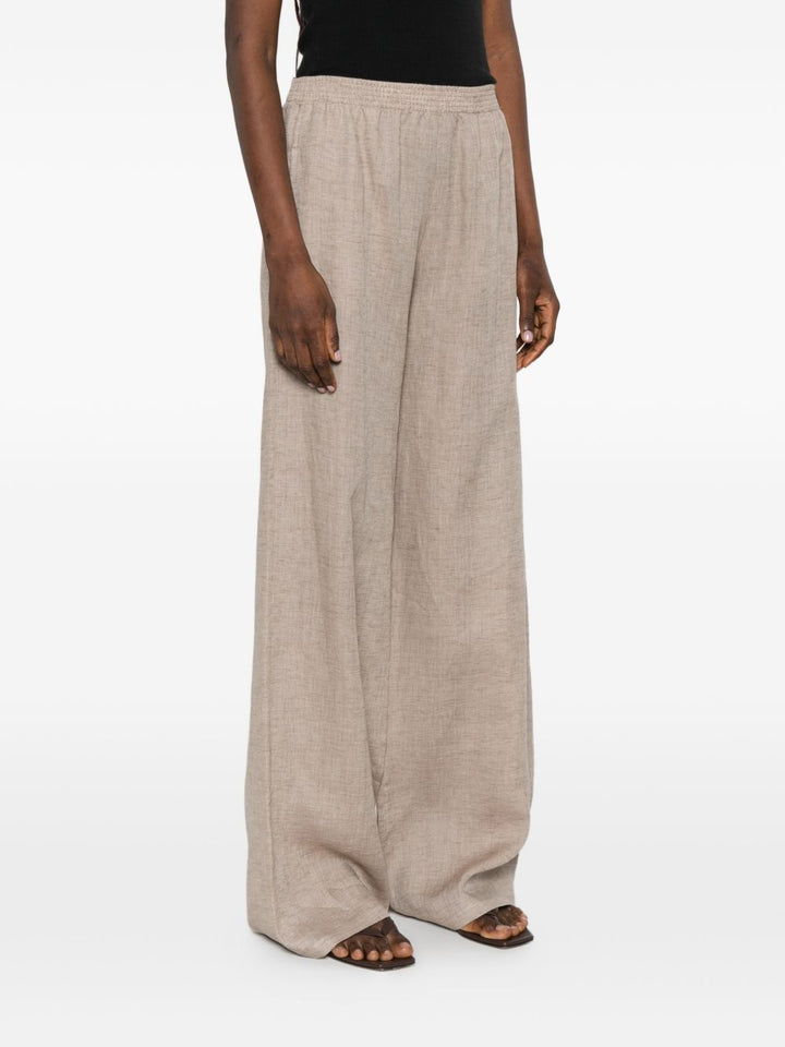 Fabiana Filippi Trousers - Marroni | 9ee491671205de3fbf398bdef25ea025daedc7ad