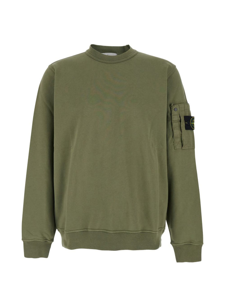 Stone Island Sweaters - Military green | 2d50cb7eddf7557bb16bdd714f53d5c2fbf52e8b