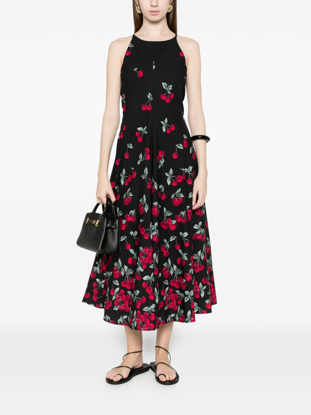 Twin-Set Dresses - Cherries degrade'/blk red | 3135a58a4a6ebee854745a2754261f69ae41f2f4