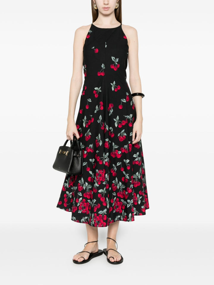 Twin-Set Dresses - Cherries degrade'/blk red | 3135a58a4a6ebee854745a2754261f69ae41f2f4