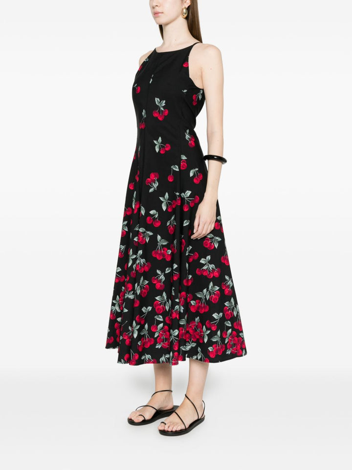 Twin-Set Dresses - Cherries degrade'/blk red | 01b3fce2b0d114e868404f71e04a25c8340117dc
