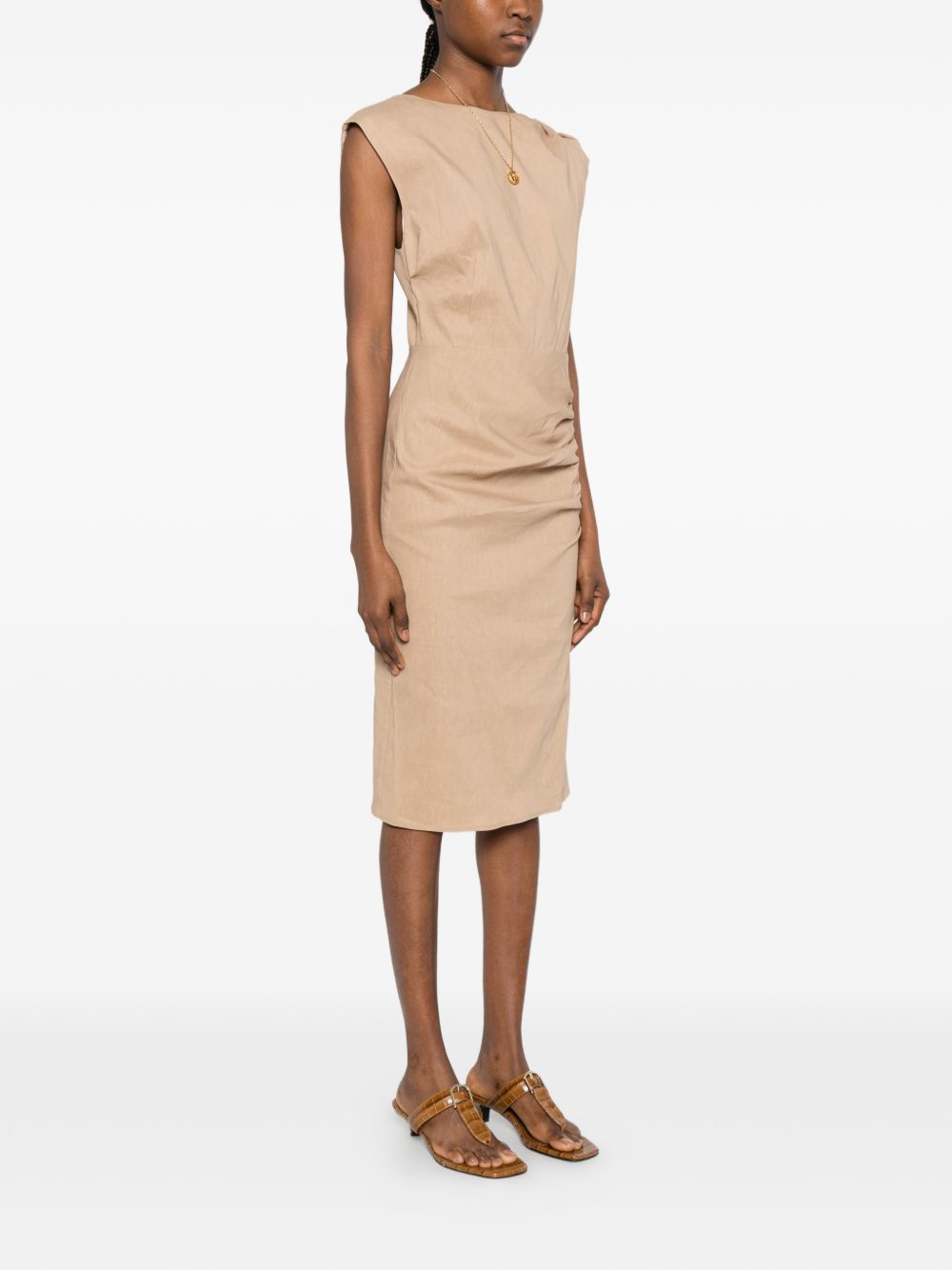 Pinko Dresses - Beige chantilly | 6cae749a309e6592a9df8a2cb84e83a6bdd6036d