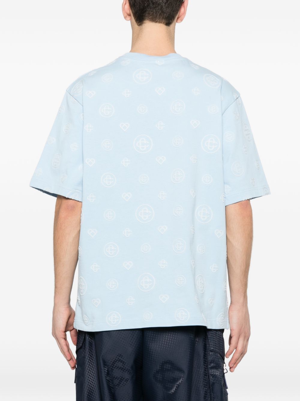 Casablanca T-shirts and Polos - Azzurre | 797d0ae740fc118639eb798702b19b5e391e65bd