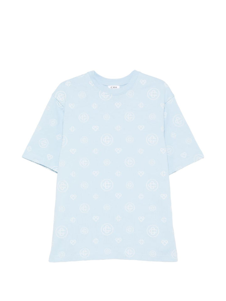 Casablanca T-shirts and Polos - Azzurre | 142af6309acd24be49c3059b59fe582f20dccd38