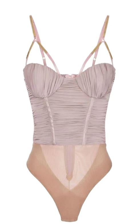 Elisabetta Franchi Top - Nude | 8b396d9fd80be42cfbbace2054c4574ff9dc7960