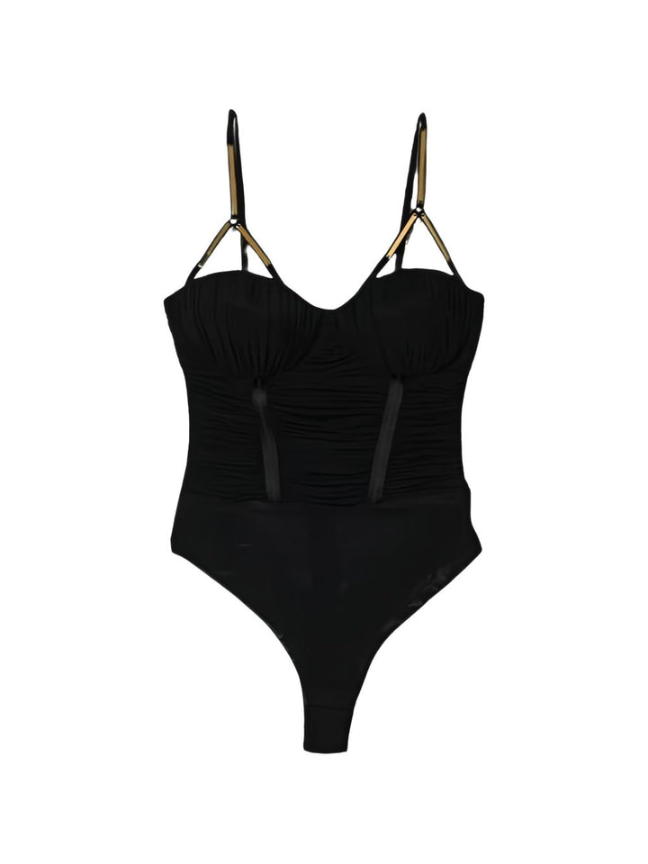 Elisabetta Franchi Top - Neri e Grigi | 5933d0afef47a27f864eb872b0d9a608381c2a19