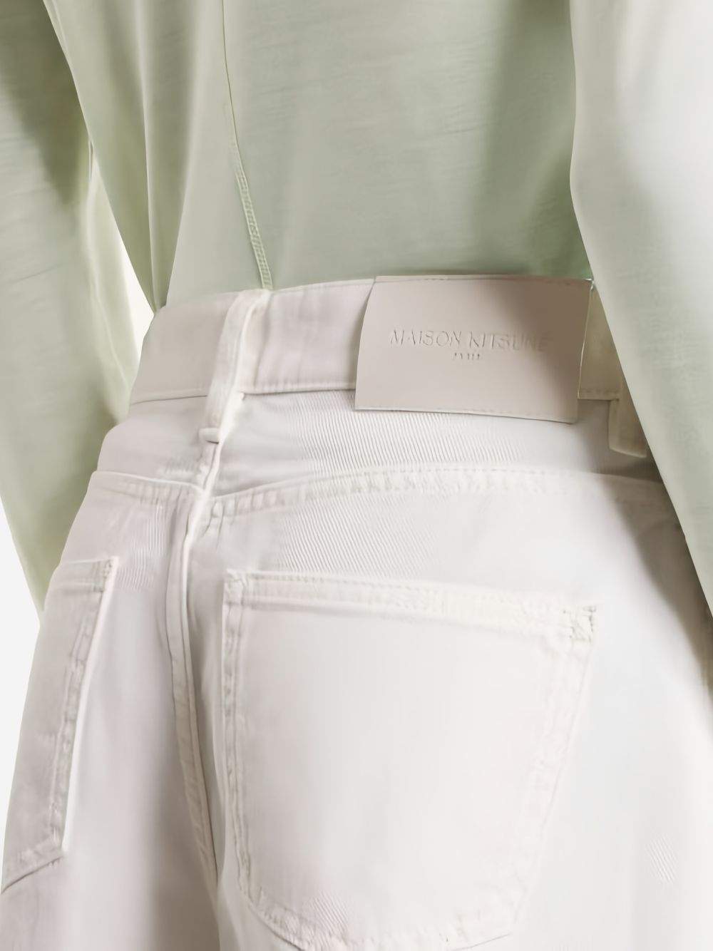 Maison Kitsune' Shorts - Dove | a772499f2780ce6f5ced1ef103ca0e36da76281f