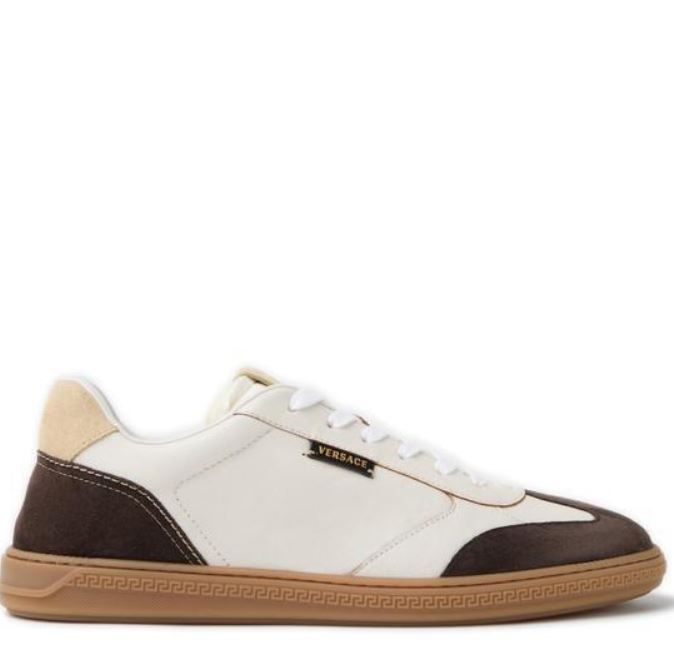 Versace Flat shoes - Moka/bianco | 3e37a8f61f48b3ed2a8d6113a45d21990255b7eb