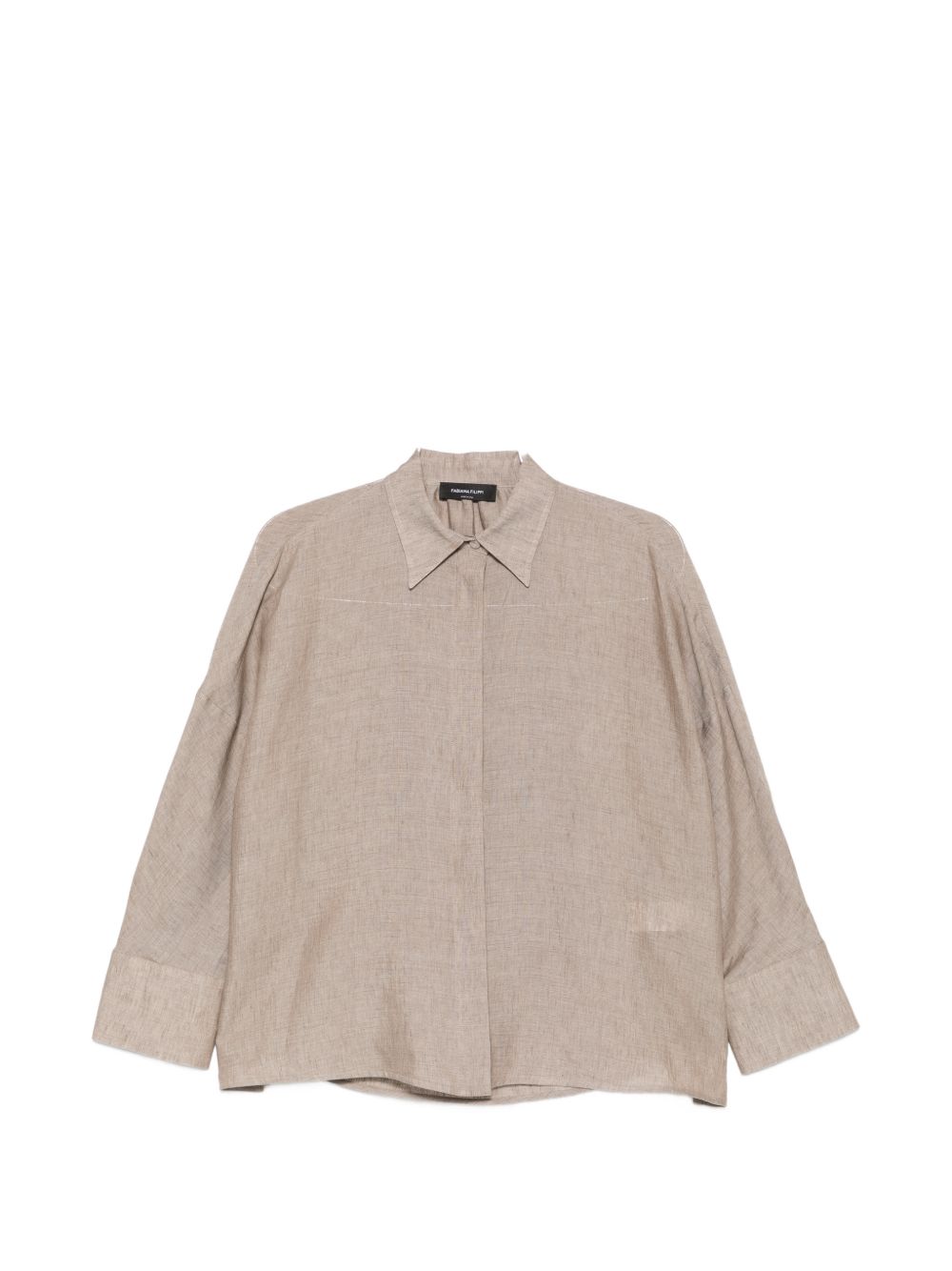 Fabiana Filippi Shirts - Marroni | 4928c7fa4b37324a0e96b23a8436e42356aba91a