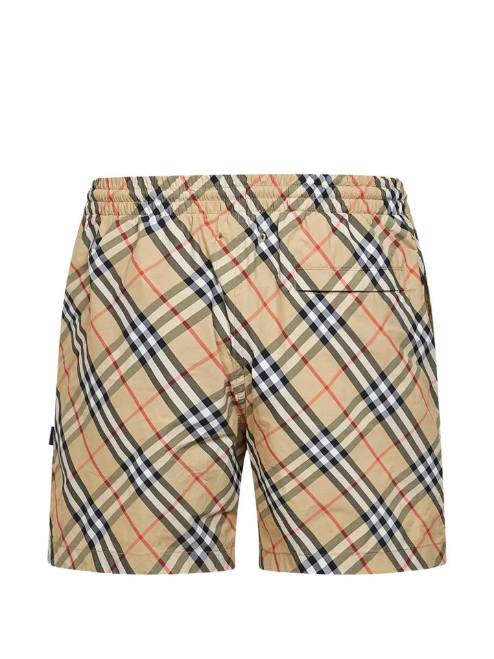 Burberry Shorts - Sand check | d2199f18a5c4e49d0486ee9a1a6dff6fadf23a2c