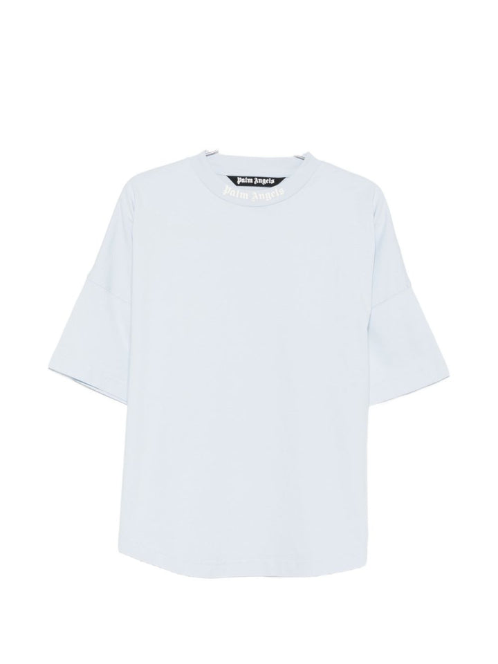 Palm Angels T-shirts and Polos - Blue off white | bd58dd91ab92df17caa98b8de5a4bbfa85a0ad5e