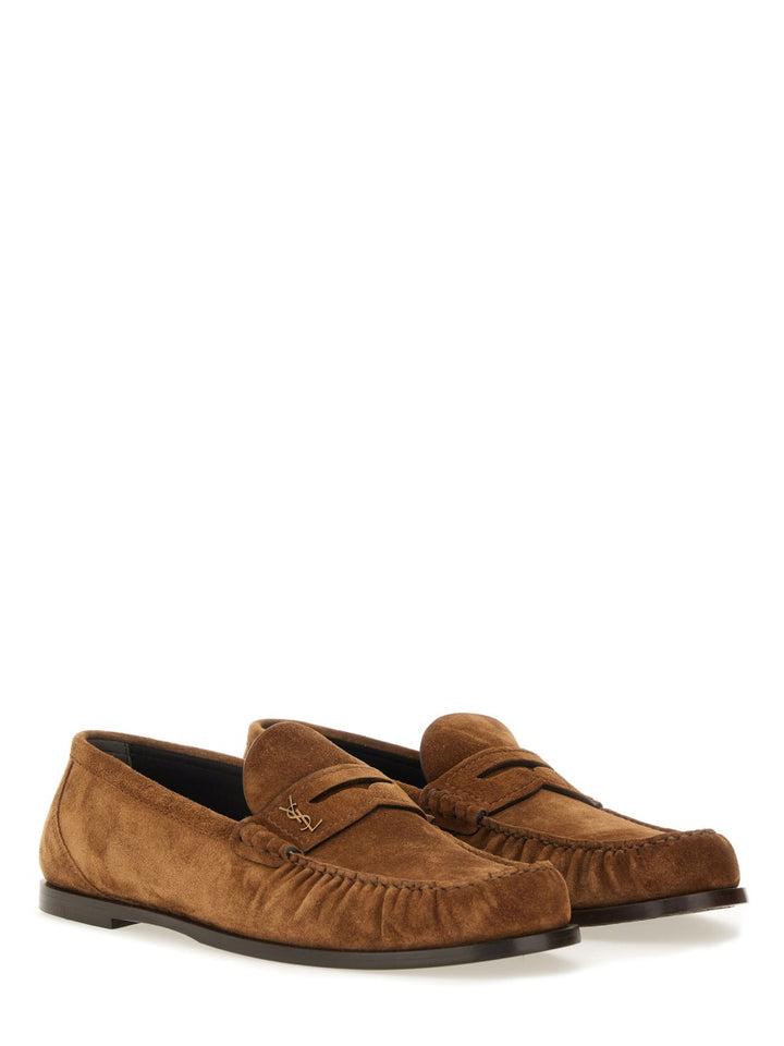 Saint Laurent Loafers - Brown | Wanan Luxury