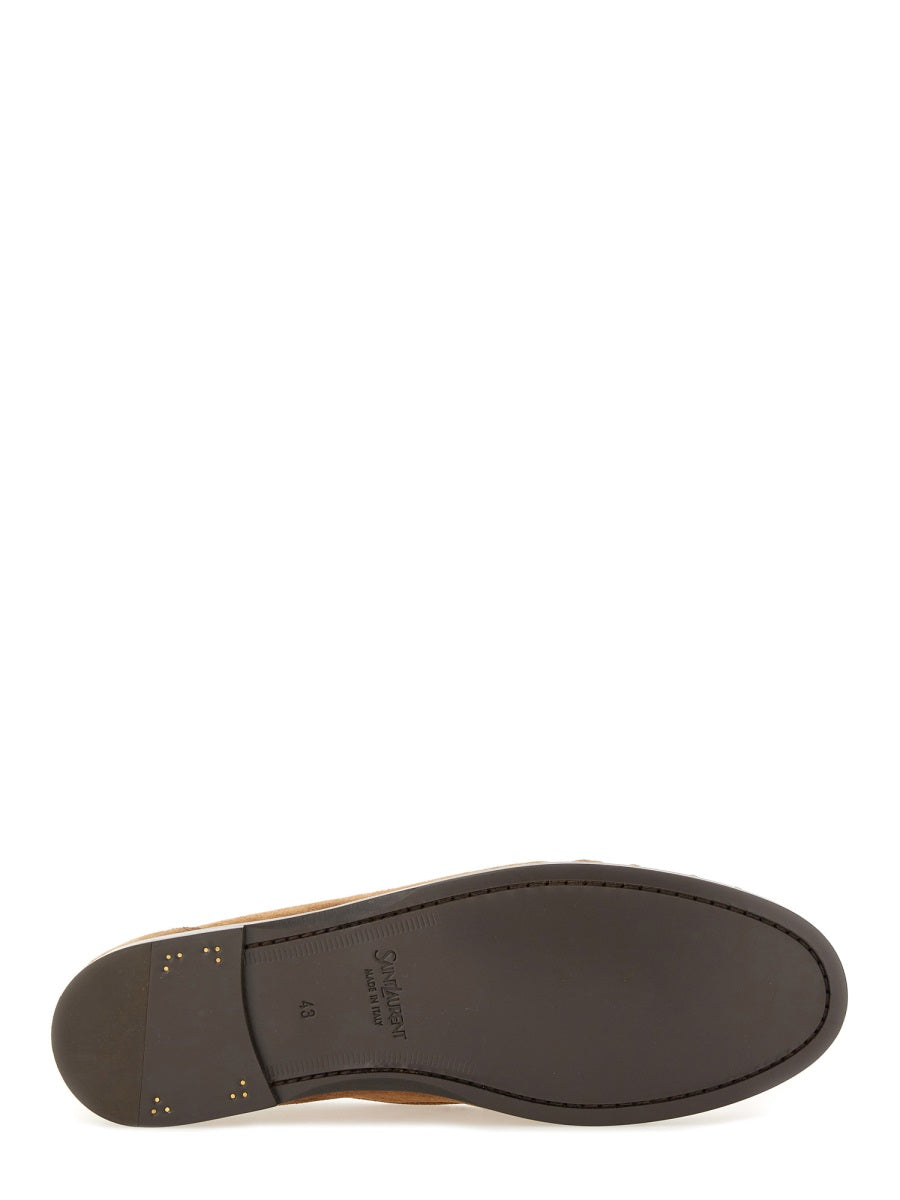 Saint Laurent Loafers - Brown | Wanan Luxury
