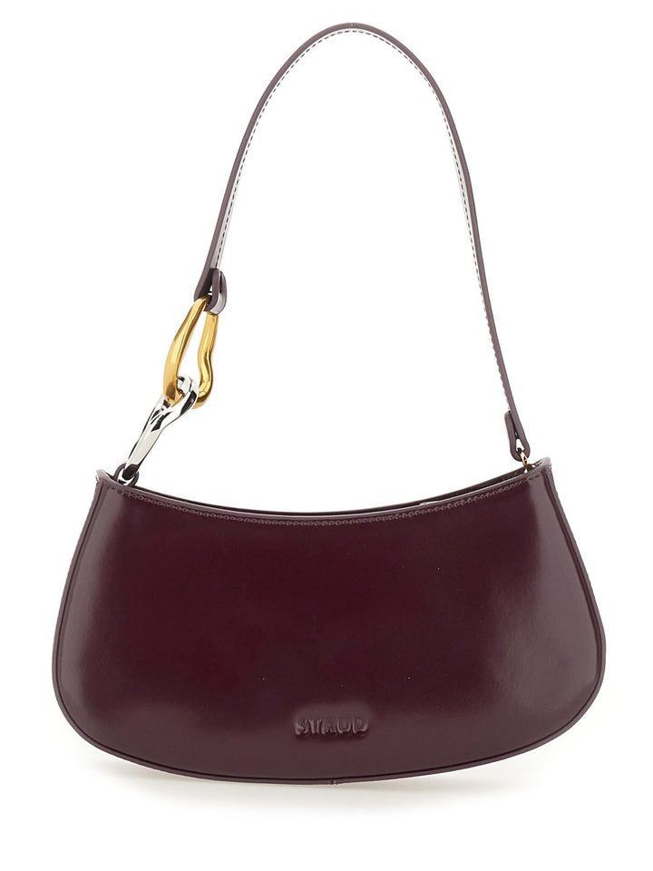 Staud Shoulder Bags - Burgundy | Wanan Luxury
