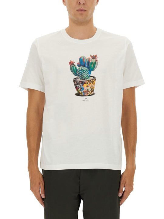 Cactus Print T-Shirt